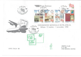 ITALIA 1997 FDC VENETIA BUSTONE N. 908 EXPO ITALIA 98 - FDC