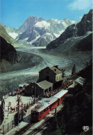 Chamonix Mont Blanc * Le Train Et La Gare De Montenvers * Ligne Chemin De Fer - Chamonix-Mont-Blanc