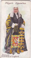 12 The Lord Chancellor -  Ceremonial Dress For Coronation Of King George V 1911 - Players Cigarette Card - Player's