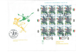 ITALIA 2005 FDC VENETIA BUSTONE N. 1306/BIS JUVENTUS CAMPIONE D'ITALIA - FDC