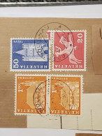 Postreiter, Rathaus Und Spalentor - Used Stamps