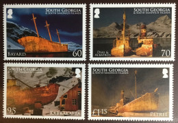 South Georgia 2010 Shipwrecks MNH - South Georgia