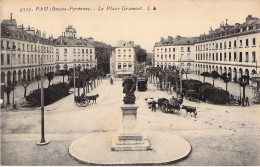 Pau - La Place Gramont Gel. - Pau