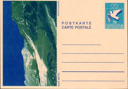 Liechtenstein Entier-P N** (Mi 84) Postkarte Alpe Matta - Blocs & Feuillets