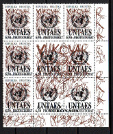 Croatia PRIVATE Overprint UNTAES Protectorat The Nine (5S+4L) Perforated+imperforated MNH - Croatie