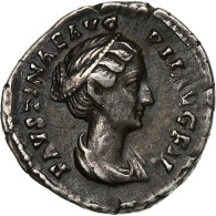 Faustina II, Denier, 175-176, Rome, Argent, TTB+, RIC:506b - Die Antoninische Dynastie (96 / 192)