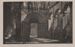 9239 - Bad Blankenburg - Paulinzella - Klosterruine - Portal M. Becken - Ca. 1955 - Bad Blankenburg