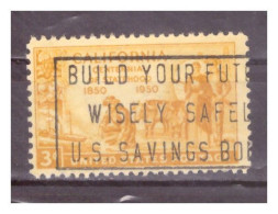 USA - 1950 - Centenario Dell'ammissione Dello Stato Della California Nella Confederazione - Used Stamps