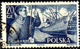 Pologne Poste Obl Yv: 849 Mi:961 Marine Marchande (Beau Cachet Rond) - Used Stamps