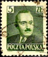 Pologne Poste Obl Yv: 574/575 Président Bleslaw Bierut (Beau Cachet Rond) - Used Stamps