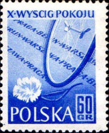 Pologne Poste N** Yv: 900 Mi:1015 Tour Cycliste De La Paix (Petit Def.gomme) - Unused Stamps