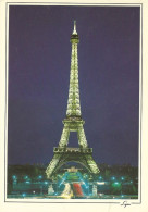 *CPM - 75 - PARIS  - La Tour Eiffel - La Nuit - Tour Eiffel