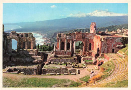 ITALIE - Sicile - Taormina - Scena Del Teatro Greco - Theatre - Messina - Sicilia Folklore - Carte Postale Ancienne - Other & Unclassified