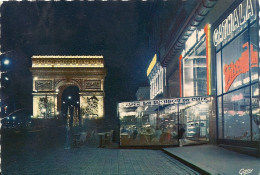 *CPM - 75 - PARIS  - Arc De Triomphe La Nuit - Triumphbogen