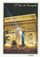 *CPM - 75 - PARIS  - Arc De Triomphe Illuminé - Très Belle - Arc De Triomphe