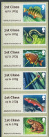 Großbritannien 53-58 Postfrisch Fische, Amphibien #HB298 - Autres & Non Classés