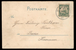 Deutsche Kolonien Togo, 1900, 8, Brief - Togo