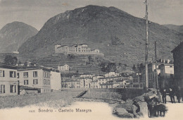 Lombardia  -   Sondrio  -  Castello Masegra   - F. Piccolo  -  Viagg  - Bella Veduta Animata - Sondrio