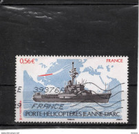 FRANCE 2009 Bateau, Porte-hélicoptère Jeanne D'Arc  Yvert 4423 Oblitéré - Used Stamps