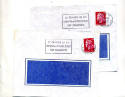 Lettre Flamme Paris Creation Conseil D'etat - Mechanical Postmarks (Advertisement)