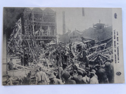 CPA - Accident De L'Usine Renault, à Billancourt, Le 13 Juin 1917 - Boulogne Billancourt