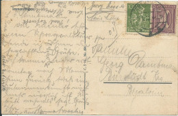 ALLEMAGNE CARTE 150M IMMENDINGEN POUR BERHEIM ( HAUT RHIN ) DE 1922 LETTRE COVER - Lettres & Documents