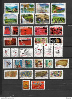 FRANCE 2009 35 Timbres Différents Oblitérés Entre 256 Et 385 - Oblitérés