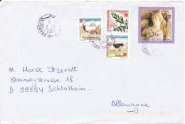 Tunisia Cover Sent To Germany 2-11-2007 Topic Stamps - Tunisia