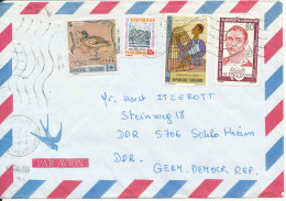 Tunisia Air Mail Cover Sent To Germany 30-10-1984 Topic Stamps - Tunisia