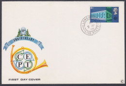 GB Great Britain 1969 Private FDC EUROPA CEPT, Economy, Europe, First Day Cover - Lettres & Documents