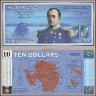 Antarctica 10 Dollars. 01.01.2001 Unc. Banknote Cat# P.NL - Sonstige & Ohne Zuordnung