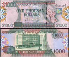 Guyana 1000 Dollars. ND (2011) Unc. Banknote Cat# P.39a - Guyana