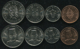 Brunei Coins Set #3. 2005 (4 Coins. AUnc-Unc) - Brunei