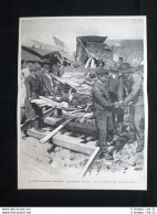 La Catastrofe D'Arleux, In Francia - I Primi Soccorsi Stampa Del 1902 - Autres & Non Classés