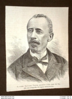 Commendatore Giovanni Visone Di Costigliole D'Asti Nel 1879 Ministro Casa Del Re - Before 1900