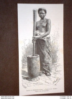 Africa Nel 1889 Schiava O Esclave Di Mahmadou Guimi - Voor 1900