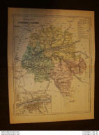 Carta, Cartina O Mappa Del 1840 Indre Et Loire - Tours - Francia Malte Brun - Voor 1900