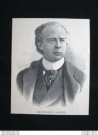 Sir Wilfrid Laurier, Politico Canadese, Nel 1902 Stampa Del 1902 - Autres & Non Classés