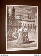 Parigi Nel 1885 Teatro Italiano Aben - Hamet Opera Di Détroyat E Lauzières - Vor 1900