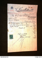 Fattura D. Lancellotti & C. Di Napoli Del 17 Marzo 1931 - Other & Unclassified