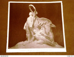 Quarto Nel 1915 Monumento Per I Mille Di Garibaldi Dello Scultore Baroni - Sonstige & Ohne Zuordnung