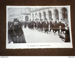 Parigi Nel 1905 Funerale Dell'Esploratore Conte Savorgnan Di Brazzà La Famiglia - Other & Unclassified