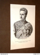 Ferdinando I Di Coburgo Gotha Nel 1887 Principe Di Bulgaria - Before 1900