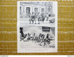 Somali Che Massacrarono La Carovana Cecchi, Tradotti Dal Benadir A Massaua 1897 - Antes 1900