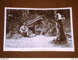 WW1 Prima Guerra Mondiale Del 1914-1918 Rifugio Sotterraneo In Alsazia - Autres & Non Classés