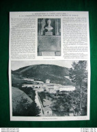 Nel 1921 Monastero Di Fonte Avellana Morte Dante + Torre Campanaria, Loggiato - Other & Unclassified