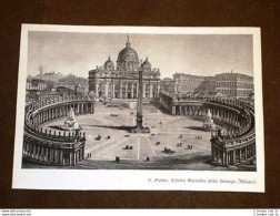 Roma La Basilica Di San Pietro Nel 1850 - Avant 1900