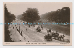 C007029 10490 1. Rotten Row. Hyde Park. London. Rotary Photo. RP. 1914 - Monde