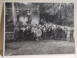 Italia Foto Gita A Viterbo 1933. Villa Lante A Bagnaia. 235x172 Mm. - Europe