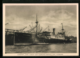 AK Dampfer Carl Legien Der Hamburg-Amerika Linie  - Steamers